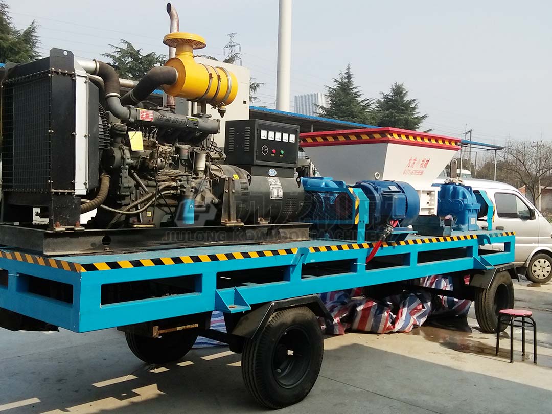 移動(dòng)式廢舊床墊撕碎機(jī)